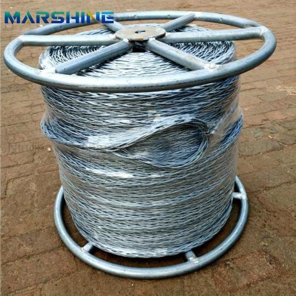 Braided Galvanized Wire Rope Aircraft Cable Single Conductor