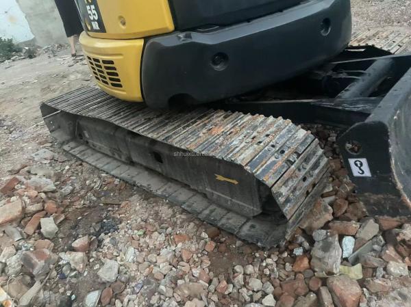 Used Komatsu PC55MR Zero Tail Swing Compact Excavator