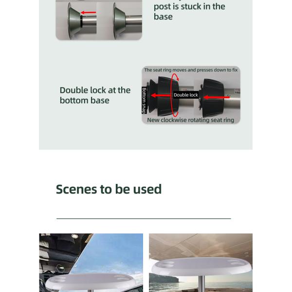 mortorhome parts table leg can be removeable easily/caravan table support legs for motor home table