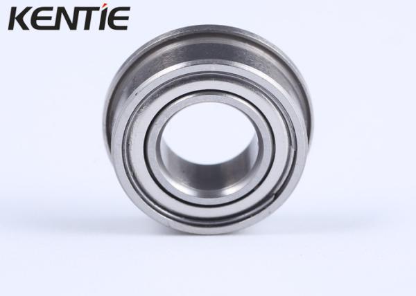 Chemical Resistance 3mm Stainless Steel Flange Bearings SMF63ZZ 3 * 6 / 7.2 * 2.5mm