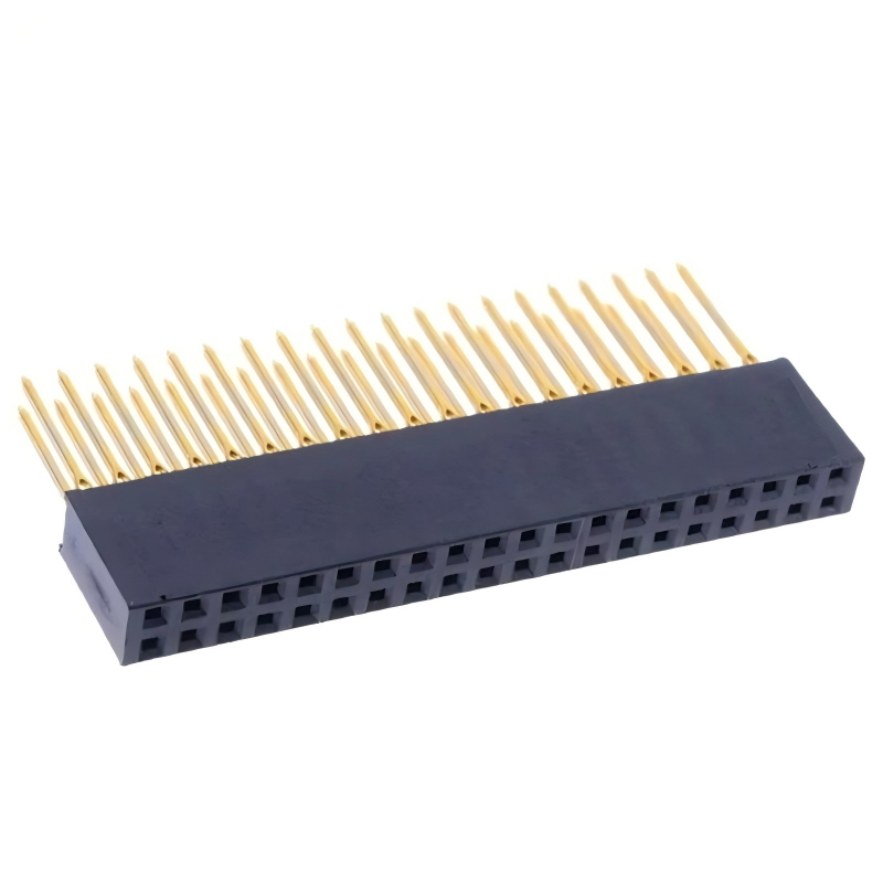 2.54mm Double Row 2x20 Pin PCB Female Header 