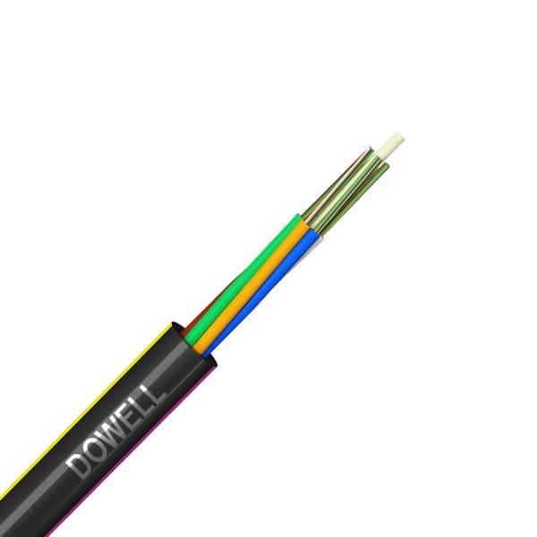 Cabos duplex de fibra de vidro externos de modo único Fibra óptica de fio de comunicação de longa distância