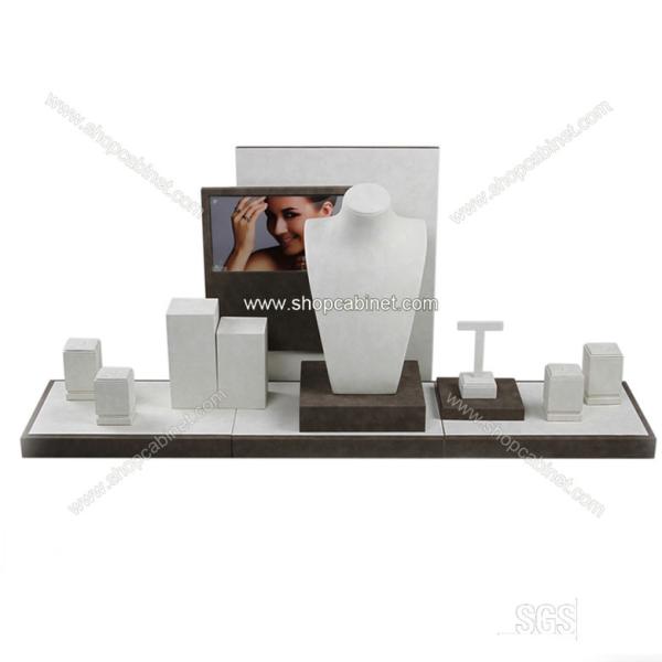 Hot sale wholesale red acrylic jewelry display props, jewelry display stand