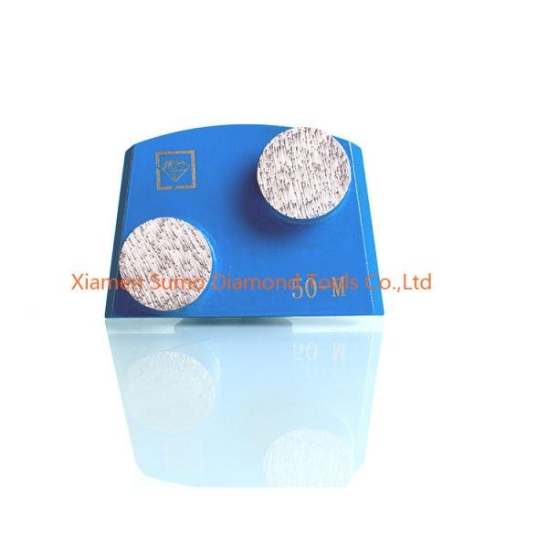 Sharp Concrete Grinding Tools Double Round Segments For LAVINA  Grinders