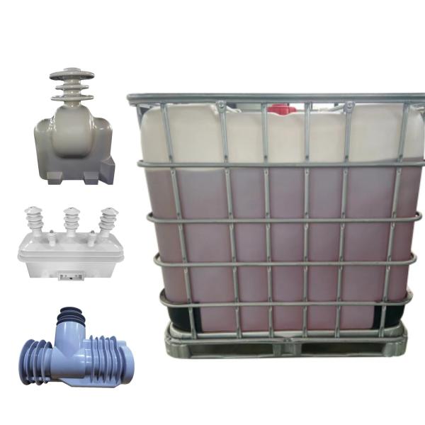 Static Mixing Vacuum Pressure Casting Plant And Casting Moulds With Epoxy Resin And Hardener