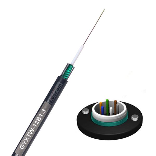 Внешний канал GYXTW кабель из оптических волокон одномодный режим G652d 8 установка основных каналов