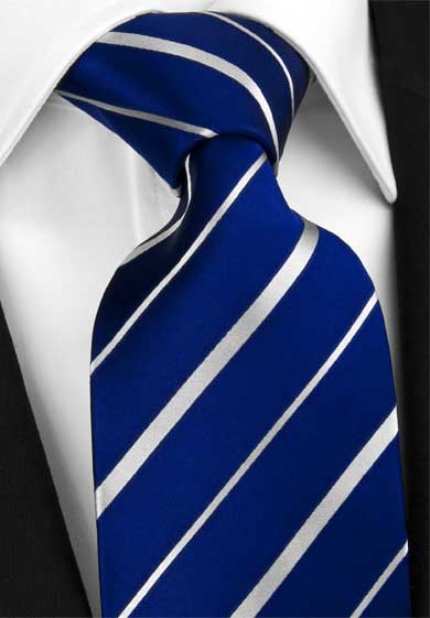 Business typed 100% silk woven tie for men