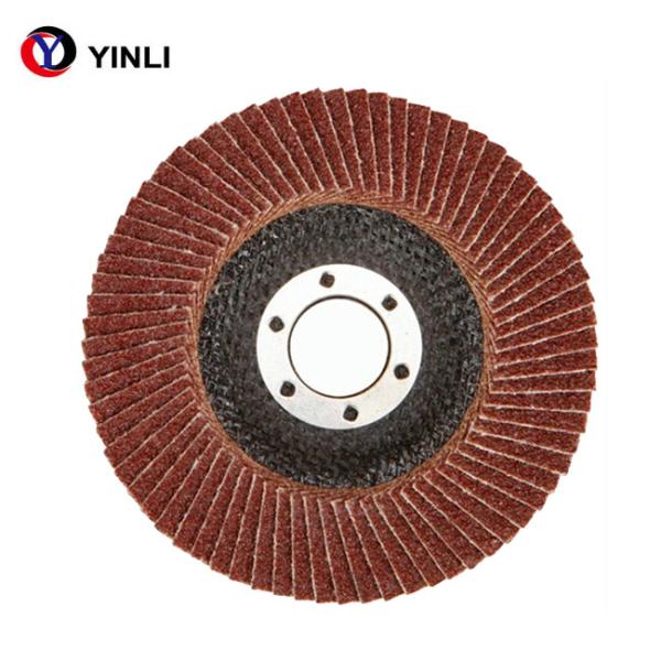 Красная песчинка диска 60 щитка диска 4,5 щитка алюминиевой окиси для полируя металлического листа