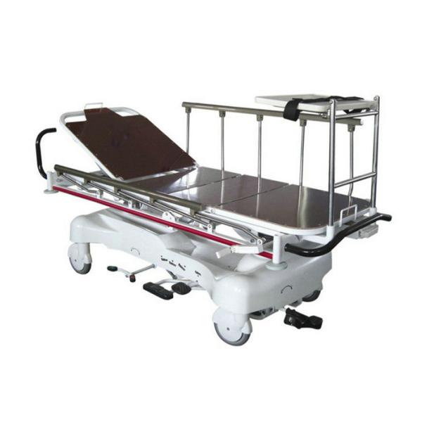 Hydraulic  Radio Translucent Patient Transport Trolley Height Adjustable