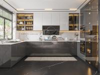 Armoire à haute brillance de style américain pour les meubles de la maison