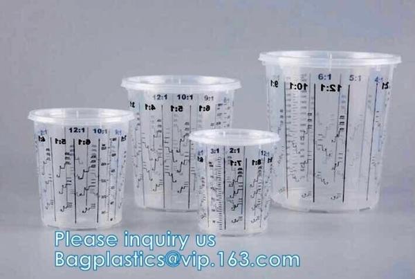 DISPOSABLE REFILLS, Automotive Spray Cup Paint Hard Cup, Gun Cups, Paint Mixing Cups, SPRAY CUP SYSTEM