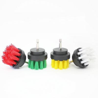 escova do purificador do poder da broca elétrica de 2 polegadas para o carro de limpeza, cozinha, telha, Ect