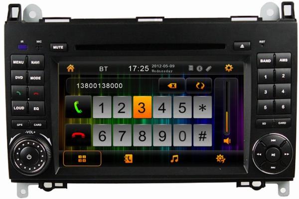 Car stereo for Mercedes Benz A-W169 (2005-2011) with iPod bluetooth OCB-7002