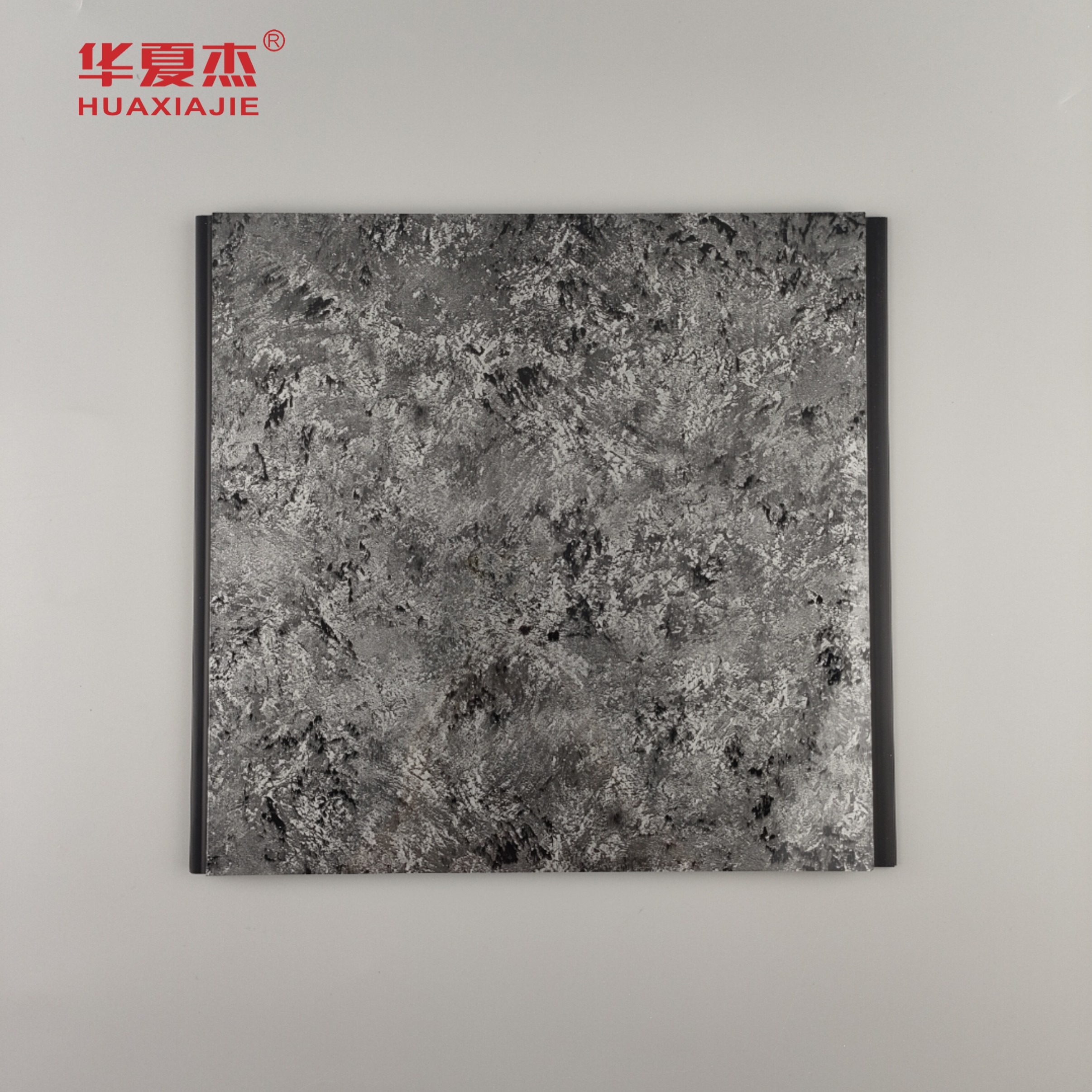 Высокий глянцевый черный панель с сливом галой Узора ПВХ стенные панели роскошный дизайн ПВХ панель для домашнего декора