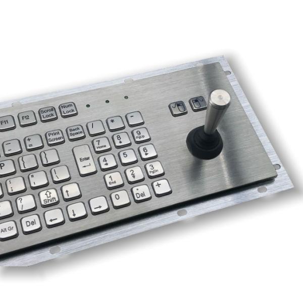 ステンレス鋼 IP65 防水 防塵 制御棒付き 産業用キーボード