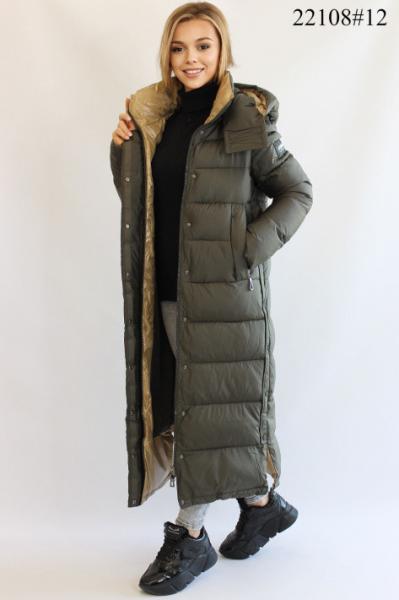 FODARLLOY 2022 Winter women's cotton-padded hooded coat long women's thickened down jacket
