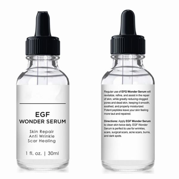 Кожа приглаживая пептиды сыворотки стороны ЭГФ сильные уменьшает пятна ожогов шрамов темные