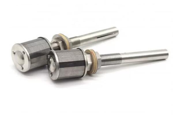 Fio de aço inoxidável Johnson Screen Nozzle da cunha do pescoço longo padrão para o sistema da troca iônica da água