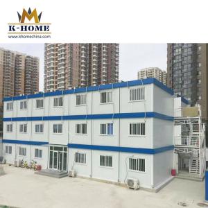 Casa removível portátil modular da construção de aço do projeto moderno das