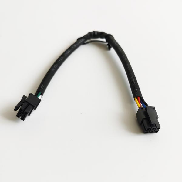 Molex Sim Black PVC Industrial Wiring Harness Jst 26AWG 5C 4mm OD