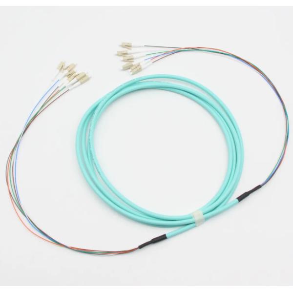 4 6 8 Counts LC To LC Fiber Optic Cable Multimode 50/125um 10G OM3 Assembly Drum