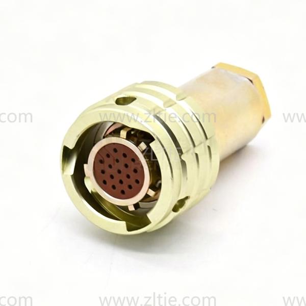 ZH127 Series Connector Shell Size 12 19pin Female Plug with Straight Tail Attachment – СНЦ127-19/12РП126-1-В