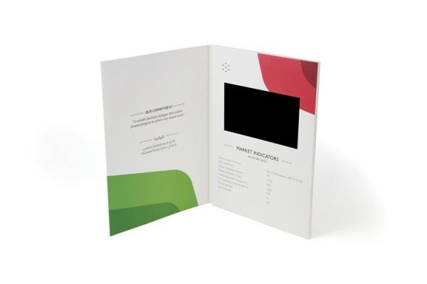 5.0 inch lcd video brochure card for marketing compaign,LCD video mailer