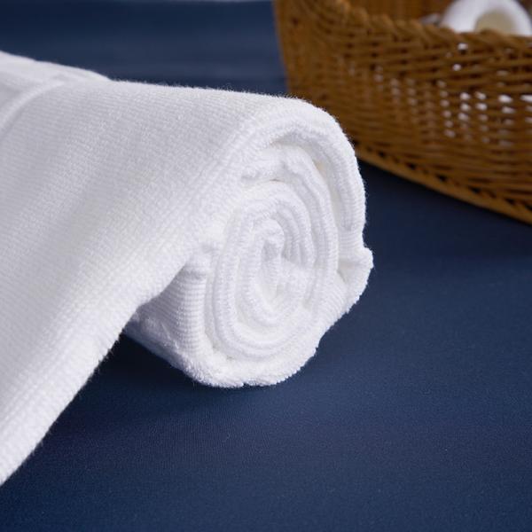 Non Slip Hotel Bath Mat  Super Absorbent 32s Bath Mat For Five Star Hotel