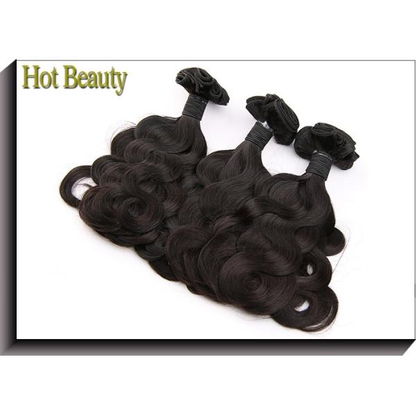 Small Body Wave 300g Per 3 Bundles Natural Black Grade 7A Virgin Hair Funmi Human Hair Weave