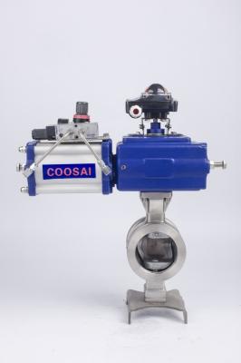 1 -10 DN25-DN250 Segment Ball Valve Manufactured by ABC Valve Company