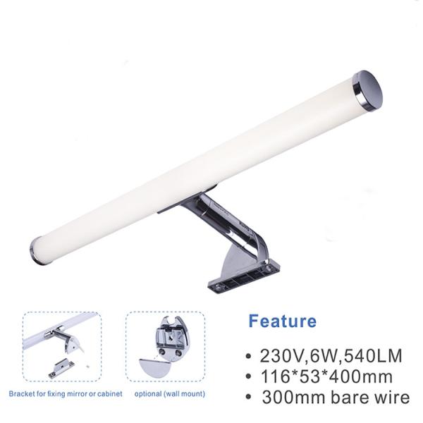 2835 SMD LED Bathroom Mirror Light Nano White Bathroom Wall Light