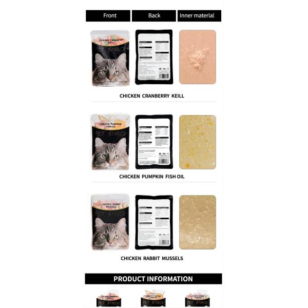 Pet Supplies protein Chicken Breast Freeze Dried Canned Wet Food for Dogs and Cats