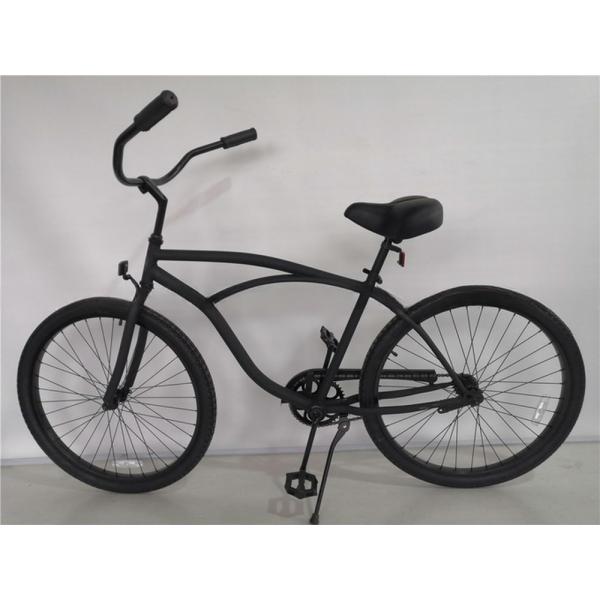 26 Inch Red Color Men's Classic Beach Cruiser Bikes with Big and Comfortable Seat