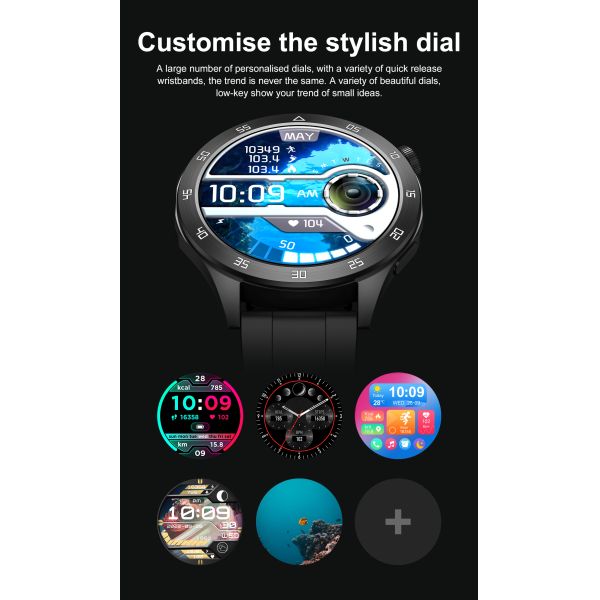 G54 Round Smartwatch 1.45