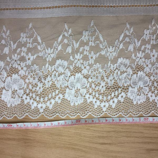 36cm wide 2017 New Fashion Lace Border/ underwear cotton lace edge in Ivory and Black Color