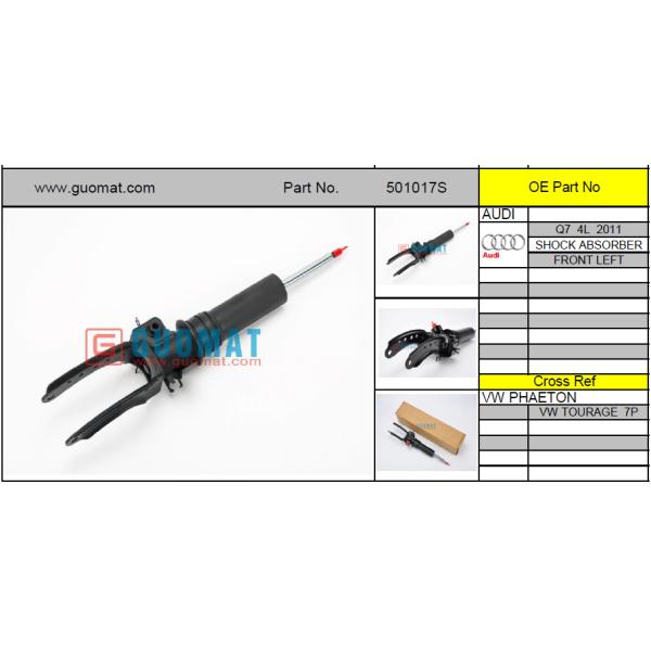 Q7 4L 2011 Front Left Audi Air Suspension Parts Shock Absorber 7P6616039K