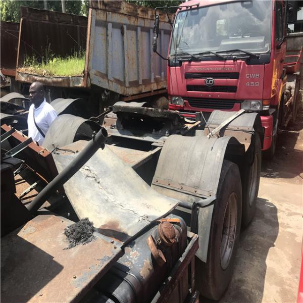 Used UD NISSAN Dump truck head ,used UD dump truck trailer with diesel engine for sale