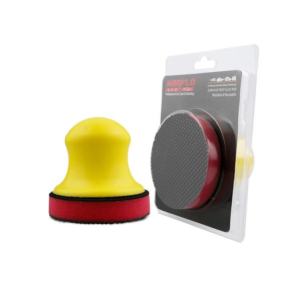 130 mm 150 mm 80 mm Car Clay Pad Blister emballé pour le polissage des voitures