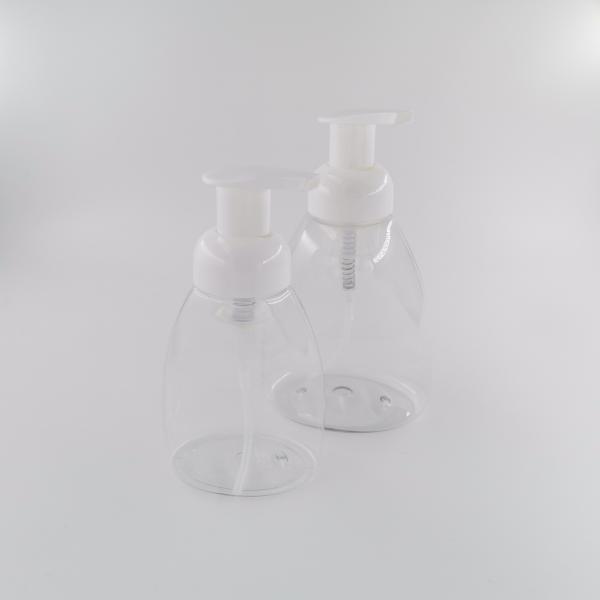 Clear 250ml 500ml PET Nonspill Pump Dispenser Bottle