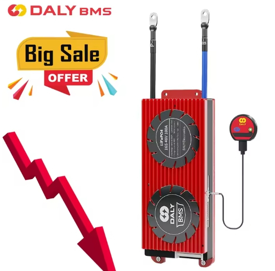 Efficient Charge Discharge BMS with Active Balance for 8s-17s