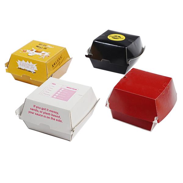 Full Set and Automatic Printing Process Machine Customized Disposable Fast Food Takeaway Paper Box for Food Industry