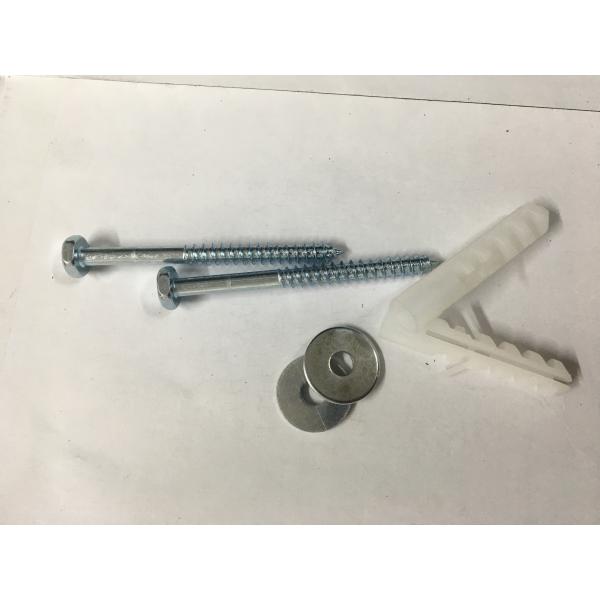 304 Stainless Steel Toilet Mounting Hardware Corrosion Resistance For Hang Basin Fittings