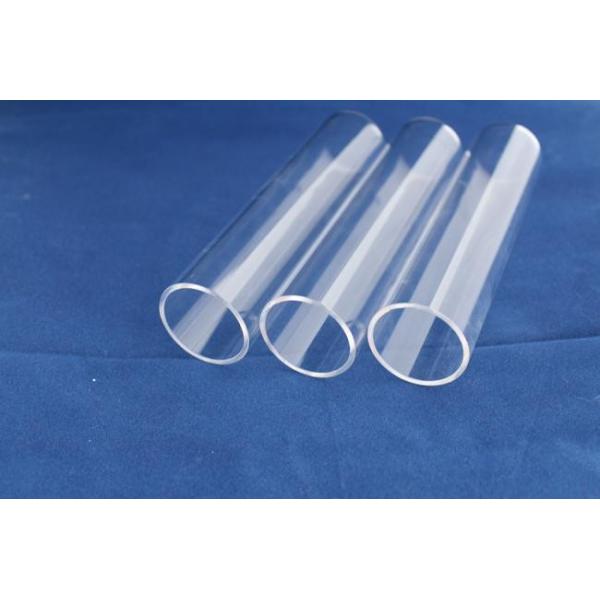 Precise Dimension Quartz Glass Test Tubes 400 OD Uv Protection Fused Quartz Tube Silica