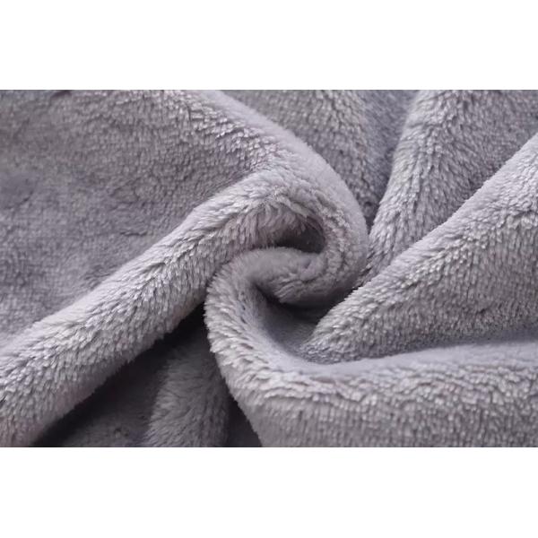 0.9M 35.4in Blue Children'S Pajamas Sets Winter Thick Warm Flannel Pajama Sets