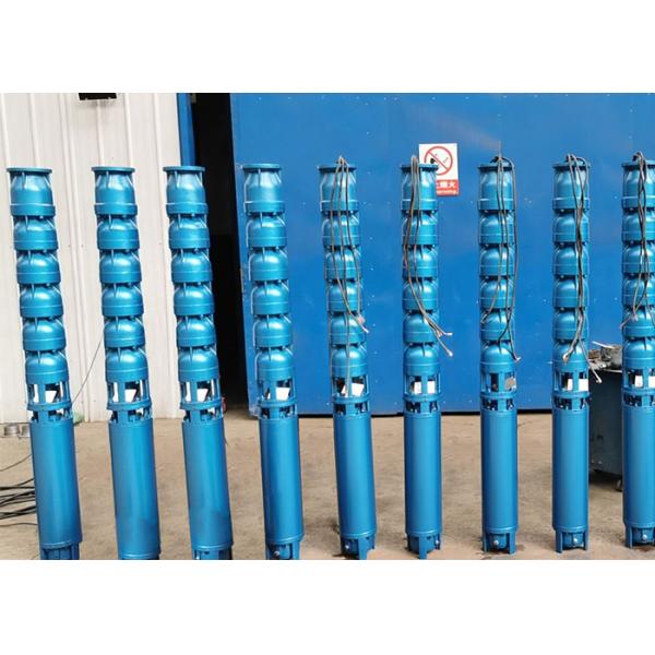 10 Hp 10kw Borehole Stainless Steel Submersible Well Pump AC 3 Phase 50hz / 60hz Frequency