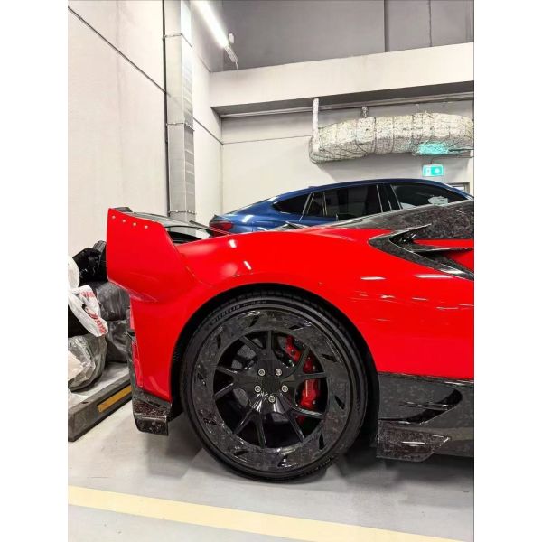 N Style Lamborghini Body Kit Carbon Body Kit Front Lip Side Skirts Spoiler Rear Diffuser