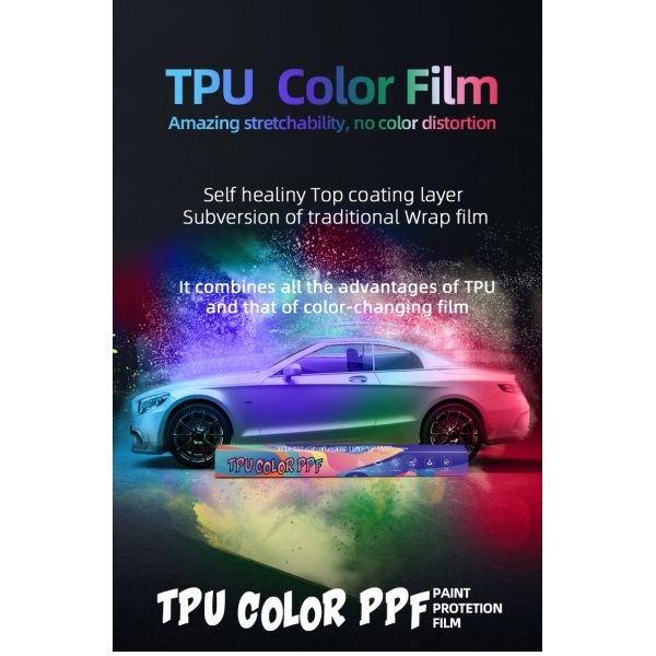 Self Healing UV Proof Color Changing TPU PPF Film for Car Paint Protection