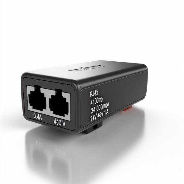 0.4A 1000mbps 24v 48v 1a RJ45 POE Injector Splitter Power Over Ethernet Adapter