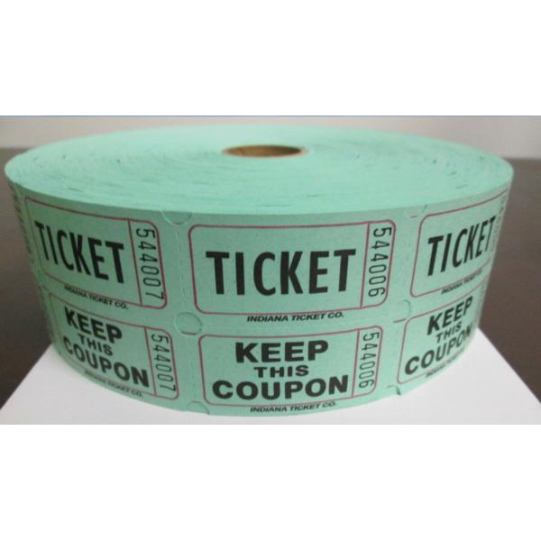 Wedding Printed Thermal Tickets Design And Printing White Board Kraft Paper