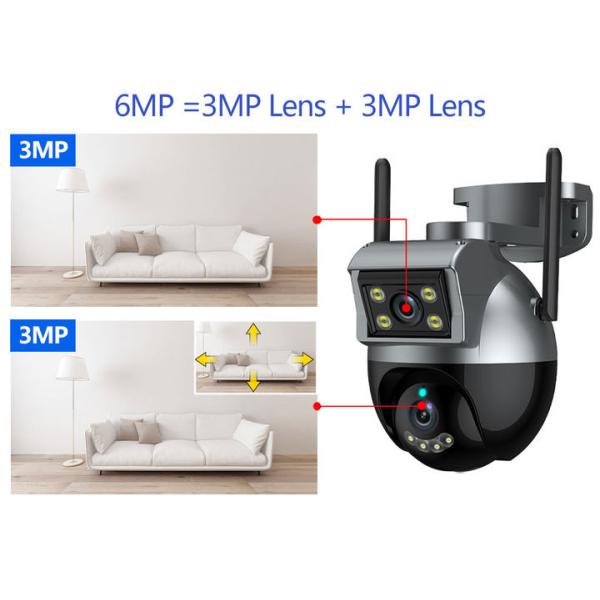 IP66 Weatherproof Wireless Surveillance Camera with Motion Detection and Tuya Network